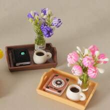 Khay bonsai thu nhỏ trang trí sách, vật trang trí cây cảnh để bàn nhà búp bê, phụ kiện tự làm đồ nội thất sáng tạo, trang trí cảnh quan nhà búp bê, trang trí bàn làm việc hình ô tô, đồ trang trí tự làm nhà búp bê, vật trang trí thu nhỏ, trang trí bàn làm việc, phụ kiện nhà búp bê, trang trí ô tô, đạo cụ chụp ảnh, quà tặng ngày lễ, quà Giáng sinh, quà Halloween - nhiều màu - Xem 10