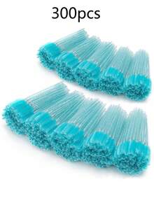 300/100/50/1 Disposable Mascara Wands Eyelash Brush Spoolies For Eyebrow Eye Lash Extension Blue - Multicolor - View 9