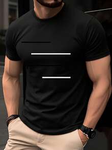 Men Outdoor Tees & Tanks - Black - View 8