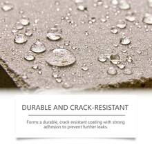 Spray sellador transparente y a prueba de agua, para reparar grietas y fugas en techos, paredes, cocinas y baños - A - Ver 9