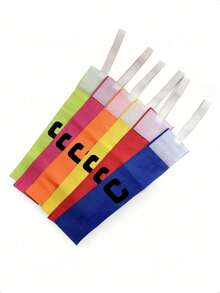 6个装弹性足球队长臂章，防滑设计 - 彩色 - 查看 3