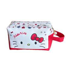 SANRIO Túi đựng mỹ phẩm , túi đựng đồ dùng vệ sinh cá nhân du lịch dung tích lớn, túi trang điểm chống thấm nước, vật dụng cần thiết khi đi du lịch, túi đựng đồ trang điểm, cũng có thể dùng làm hộp đựng bút chì cho học sinh, quà tặng tựu trường (có thể lau sạch nếu hơi bẩn) - Nhiều màu - Xem 4