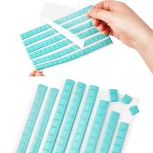 Acrylic Nail Display Stand DIY Nail Crystal Holder Magnetic Practice Stands With Reusable Adhesive Putty Clay For False Nail Tip Manicure Tool (Pink) Nails Display Practice Magnetic Fake Nail Holder For Painting Nails For False Fingernail Manicure Tool Home DIY Salon Supplies - 96片黏土 - 查看 7