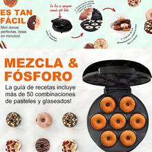 Máquina Eléctrica Para Mini Donas Antiadherente - Ver 2
