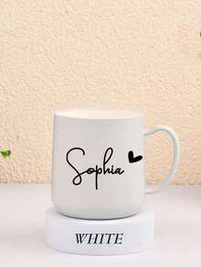 Customizable Name Personalized Gift Mug, Personalized Photo Coffee Cup, Custom Outdoor Camping Enamel Cup, Anniversary Photo Mug, Easy To Clean Magic Mug, Unique Gift - Multicolor - View 7