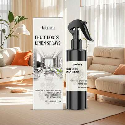 亚麻香氛喷雾，轻盈家居香氛喷雾，清新空气，持久留香