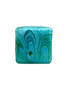2025 Latest Needo-H Same Style Ripple Cube Malt Squeeze Toy, Stress Relief Slow Rebound Squeeze Toy - Birthday Gift, Holiday Gift, Party Gift, Best Gift - Multicolor - View 6