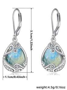 1 Paar süße Hängeohrringe für Mädchen, ideal für tägliche Dekoration, Partyschmuck, Geburtstagsgeschenk - 1# - Übersicht 6