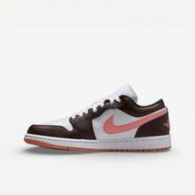 Air Jordan 1 Low Brown/Pink (Women's) - Coffee Brown - View 3