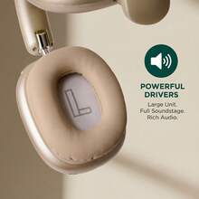 升级版高品质无线耳机，轻巧可折叠，内置麦克风，兼容3.5mm音频线，立体声，适用于笔记本电脑、智能手机、iOS无线游戏，圣诞礼物 - 查看 5