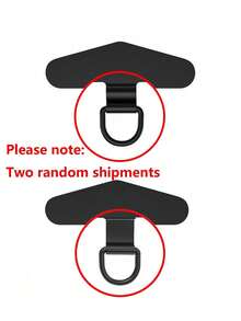 Kẹp nối dây đeo điện thoại bằng thép không gỉ, vòng đệm kim loại đảm bảo kết nối dây đeo điện thoại chắc chắn, dùng làm phụ kiện trang trí điện thoại hoặc dây chuyền. - Nhiều màu - Xem 10