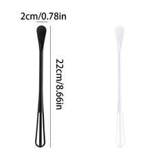 迷你打蛋器套装，双打蛋头配勺子，长柄鸡蛋打蛋工具，适用于打蛋、制作酱汁，小巧便携烹饪套装 - 彩色 - 查看 2