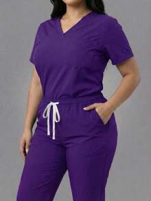 Scrub Sets - Purple - View 3