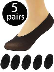 20 Pairs Summer Invisible Boat Socks For Women, Cute Regular Comfortable Casual Sweet Style, Suitable For Home And Daily Wear, Women's Mid-Calf Socks, Men's High Elasticity Socks, Soft Elastic Comfortable Breathable Socks, Suitable For Men And Women Daily Wear, Simple Comfortable Unisex Mid-Calf Socks, Women's And Men's Socks, Fashion Boutique Boat Socks Invisible Socks - Multicolor - View 18