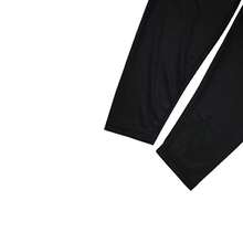 DONUTFOX Hanorac pentru bărbați, cu mânecă lungă, stil Paris, la modă, cu imprimeu de litere, pulover, tricou sport cu mânecă lungă, casual, potrivit pentru sport de primăvară/vară, ținute casual și ținute zilnice - Negru - Vizualizare 8