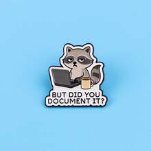 Enamel Lapel Pin Brooch Badge Decorative Friend Gift Cool Backpack Decoration - Multicolor - View 5