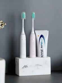 1 Giá đựng bàn chải đánh răng bằng nhựa hình ngôi sao dễ thương - Giá để đồ dùng nhà tắm độc lập, với thiết kế khuôn mặt đáng yêu, được làm từ nhựa bền, được thiết kế để tiết kiệm không gian cho bàn chải đánh răng và kem đánh răng. - Nhiều màu - Xem 7