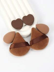 Mini Makeup Sponge, Multi-Functional Cosmetic Tool. Blend BB Cream, Foundation, Loose Powder For Flawless Makeup Base. Also Mix Concealer, Blush, Eye Shadow. Expands When Wet, Latex-Free Dry & Wet Makeup Sponge, Suitable For All Skin Types. - Multicolor - View 10