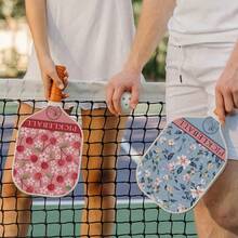Juego de raquetas de pickleball para principiantes adultos, ligero, incluye 2 pelotas de pickleball, raqueta de pickleball de moda como regalo para el deporte - Beis - Ver 5
