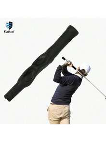 Caiton 1 pieza Entrenador de agarre de golf | Un accesorio de swing de golf que fortalece el agarre, mejora la precisión del tiro, entrena la postura correcta de la mano y mejora la técnica de swing. Perfecto para principiantes y golfistas avanzados (disponible en rojo y azul). - Multicolor - Ver 2