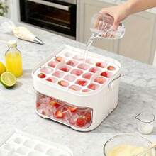 1pc Ice Cube Tray, Ice Mold With Large Capacity For Home Use - View 5