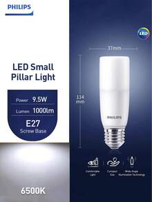 Philips LED Small Light Bulb Suitable For Various Light Fixtures Such As Dining Room Lights, Living Room Lights, And Reading Lights Wide-Angle Illumination For More Uniform Light Distribution - Multicolor - View 14