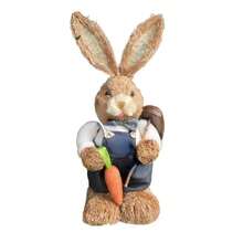 Easter Rabbit Decoration Bunny Figure Cattail Craft Ornament Home Holiday Cute Bunny Home Decoration Easter Rabbit Decoration - 氣球-1個 - 查看 8