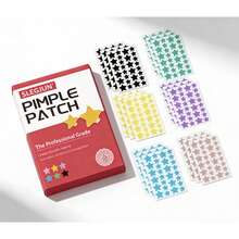 Star Pimple Patches For Face Hydrocolloid, 504 Patches, Hydrocolloid Acne Patch, Cute Star Pimple Patch,Cheap,Stocking Stuffers,Makeup,Makeup Tools,Cheap Stuff,Gifts,Gifts For Women,Christmas Gifts - 彩色 - 查看 13