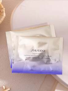 Shiseido [Mini] Vital Perfection Uplifting & Firming Express Eye Mask 6 Sheets (3 Pairs) / A Multi-Benefit Eye Masks That Immediately Brighten And Tighten Your Eye Areas. Spanning The Under Eyes, Outer Corners, Temples And Upper Cheeks. Each Mask Covers A Broad Range Of Concerns From Dark Circles And Eye Bags, To Fine Lines And Wrinkles, And Even Dark Spots And Freckles On Cheekbones. Visibly Reduce Wrinkles, Dark Circles And Undereye Bags - 6 Sheets (3 Pairs) - View 3