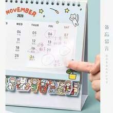 50pcs Transparent Sticky Notes, Memo Pad, Diary, Student Stationery, Office Supplies, Essential For Back To School Season - Clear - View 6