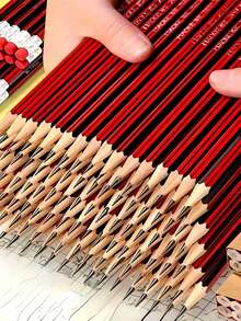 20pcs HB Pencils With Erasers, Suitable For Writing, Student Drawing, Sketching And Painting, School Office And Art Supplies - Multicolor - View 5