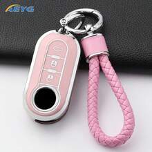 Fiat, Ducato, Gal, Panda, Grande, Punto, Lancia, Musa Car Key Fob Vỏ bảo vệ TPU cao cấp - Fiat A - Xem 7
