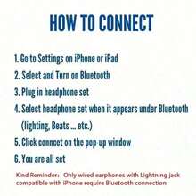3.5mm/Lightning/Type-C 有线耳机，USB-C 耳机，支持电子通话和音乐播放，深沉低音立体声入耳式耳机，兼容智能手机/电脑 - 查看 11