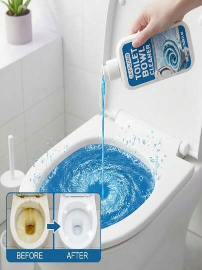jakehoe Magic Stain Eraser! น้ำยาทำความสะอาดโถสุขภัณฑ์แบบพกพาที่ทรงพลัง, ขจัดคราบสกปรกฝังลึกสำหรับพื้นผิวเซรามิก, ขจัดคราบเหลืองและคราบตะกรันที่ฝังแน่นได้ทันที, คืนความเงางามสดใส