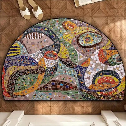 1件装，适用于地垫、地毯、门垫，可用于家庭、浴室、玄关、厨房、走廊等场所。