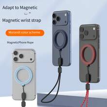 Double-Sided Magnetic Phone Lanyard, Anti-Lost Magnetic Wrist Strap, Fashion Phone Holder & Storage - Multicolor - View 5