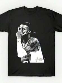 2026Youth Kids Sizes _ Ja Morant Custom Graphic T-Shirt Collection _ Premium Quality Heavyweight Basketball Shirt Retro T-Shirts, Sports Fan T-Shirts, Rapper Graphic T-Shirts, Vintage Hip-Hop Y2K Streetwear For Enthusiasts, Fan Merchandise, Matching Family Outfits, Matching Outfits For Brothers, Matching Outfits For Sisters, Men's And Women's T-Shirts, Boys' And Girls' T-Shirts. - 黑色2 - 查看 16