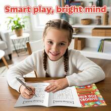Bộ sách giải đố logic Sudoku – Thử thách lưới số nhiều cấp độ với các phiên bản dành cho người mới bắt đầu, trung cấp, nâng cao và thử thách khó hơn, giúp rèn luyện khả năng tập trung, tư duy phản biện và trí não không cần màn hình. - Sudoku - Xem 7