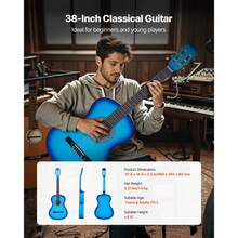 Guitarras - 960 mm (azul) - Ver 6