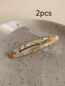 极简椭圆镂空发夹 | 女士极简发夹 | 强力固定半丸子头 | 优雅发夹，适合日常、办公及休闲场合 | 轻盈舒适，适合所有发质 | 轻松打造时尚发型 - 多色 - 查看 17