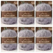 6卷/150克羊驼毛柔软马海毛纱线，适合婴儿手工编织，可用于编织帽子、围巾、毛衣、披肩等DIY作品。 - 6件裝 - 查看 25