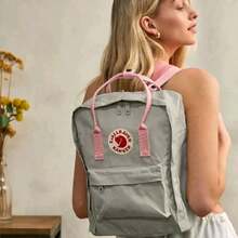 Fjällräven Backpack, Kånken Women's/Men's Backpack, Waterproof Fox Outdoor Backpack, Spacious School Backpack - Fog Powder Belt - View 3