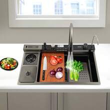 YUNRUX Kitchen Sinks - Silver - View 10