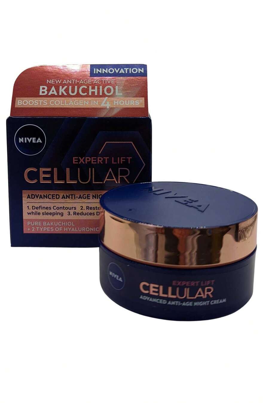 Nivea Expert Lift Cellular Advanced Anti Age Night Cream 50ml Skin Care - Hyaluronic Acid - View 1