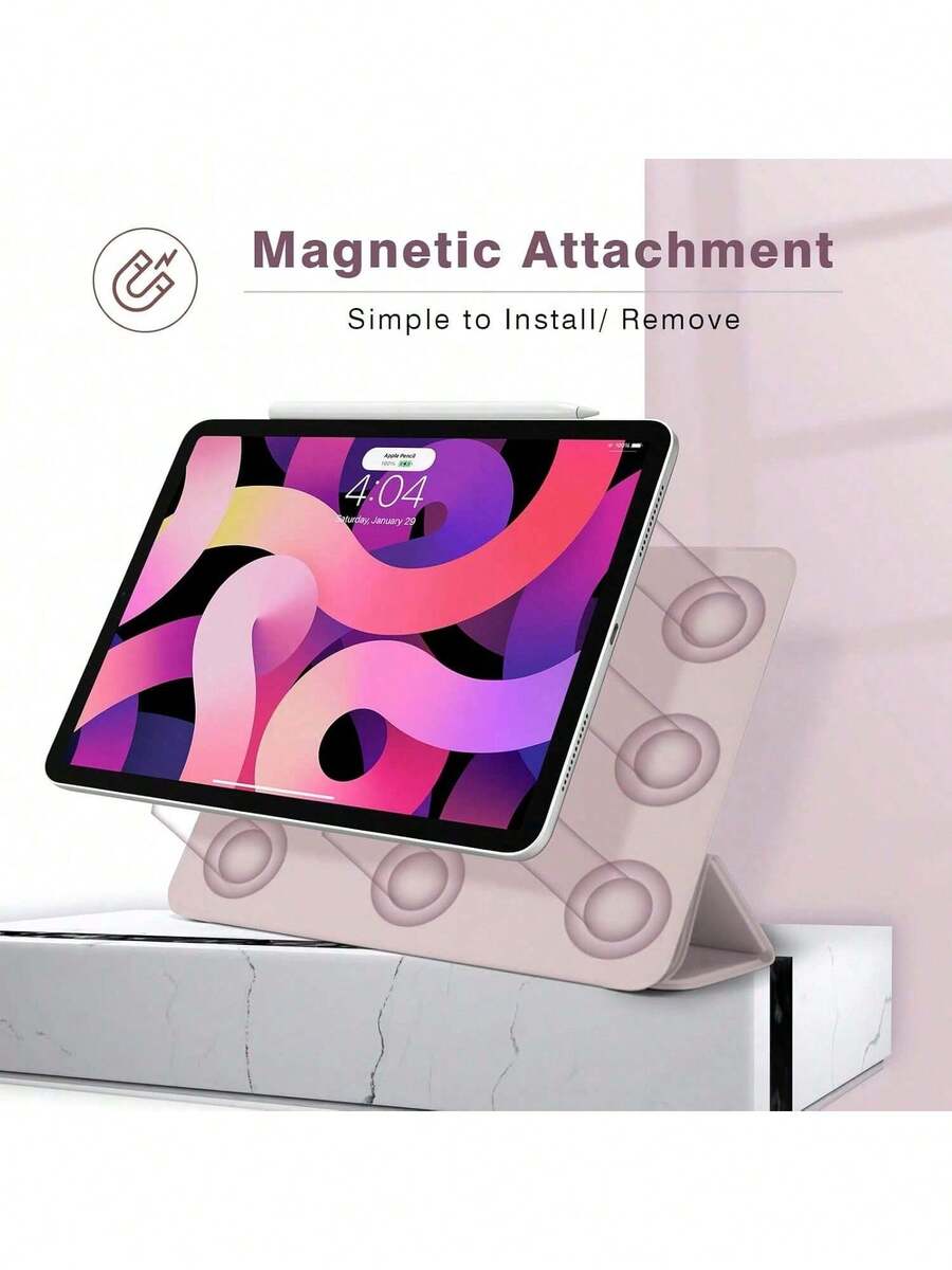 Shockproof Solid Color 2026 Air 11/ Air 13 Protective Case, Magnetic Tri-Fold With Holder For Air 11th Gen/ Pro 11 Spring Gift