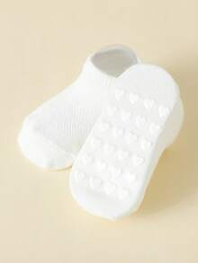 10 pares de calcetines de malla transpirables y antideslizantes para bebés y niños pequeños, calcetines tipo barco para el verano - Multicolor - Ver 4