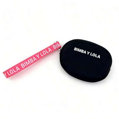 Monedero LOLA, mini clutch BIMBA, bolso de muñeca de mujer, ligero, con cremallera.