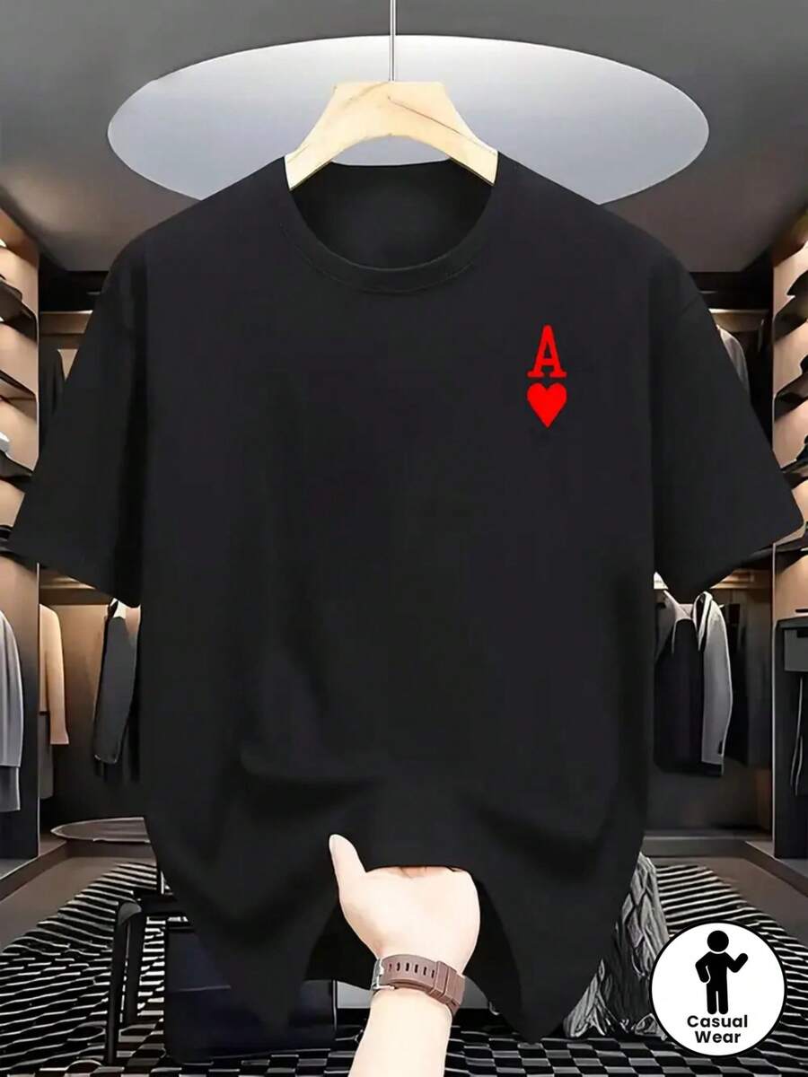 Men Outdoor Tees & Tanks - Black - View 1