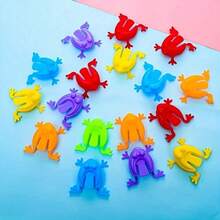 Bộ ngẫu nhiên 5/10/20/30 con ếch nhảy mini nhiều màu sắc - Trò chơi rèn luyện sự khéo léo của ngón tay, lý tưởng làm quà tặng sinh nhật, lễ Phục sinh, Halloween, Giáng sinh và các bữa tiệc (Đồ dùng tiệc), phù hợp cho các bữa tiệc Giáng sinh, Năm mới, Ngày lễ tình nhân, túi quà sinh nhật, đồ chơi nhỏ trong tiệc và giải thưởng lễ hội. - Nhiều màu - Xem 3