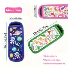 1pc Reusable Popsicle Holder, Frozen Ice Pop Sleeve Bag, Colorful Ice Lolly Stand - Multicolor - View 7